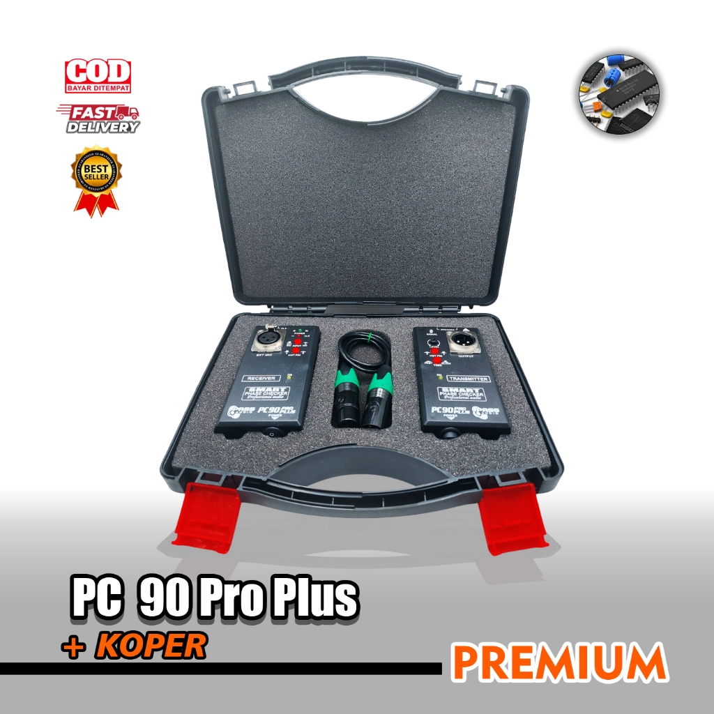 PHASE CHECKER PHASE TESTER PROFESIONAL PASS AUDIO PC 90 PRO Plus New