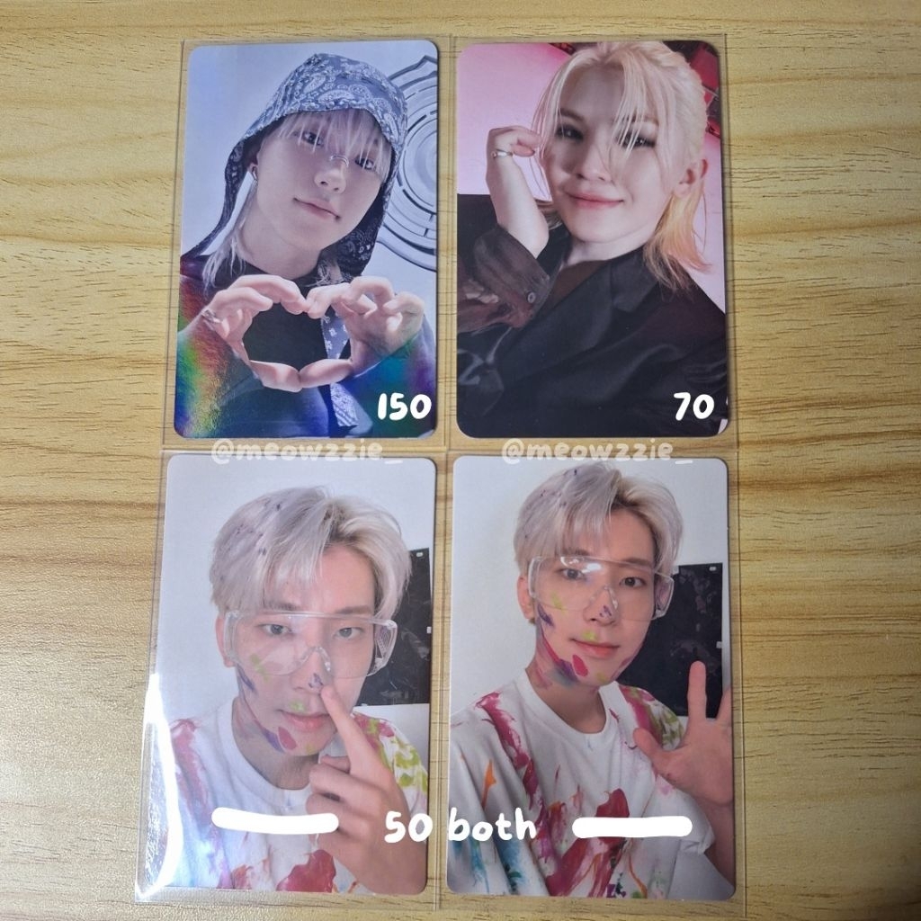 [BACA DESKRIPSI] PHOTOCARD SEVENTEEN WONWOO FACE THE SUN CEMONG HOSHI BEAM WEVERSE JAPAN WOOZI BLOND
