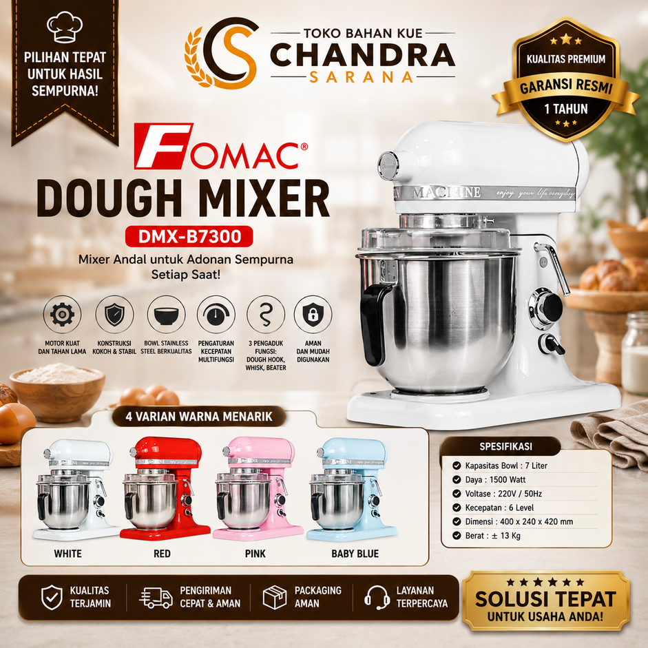Fomac Dough Mixer DMX-B7300