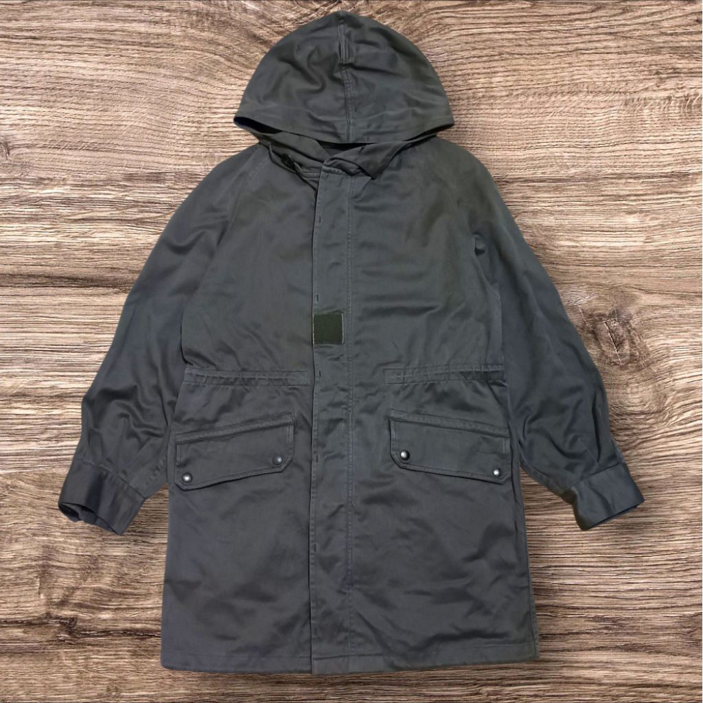 Vintage 1980s France Military Parka Jacket by Sapivog