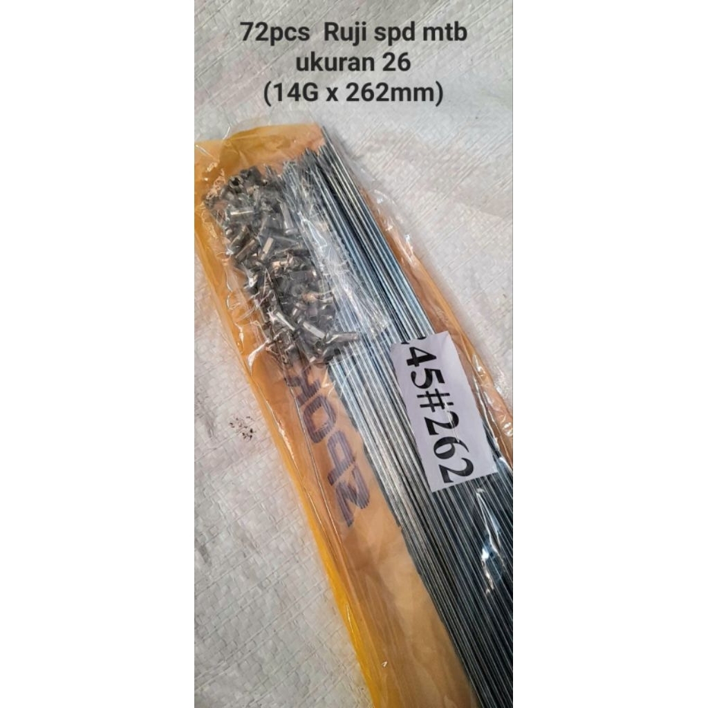 Ruji sepeda mtb ukuran 26 jari2 sepeda mtb ukuran 26 spoke sepeda MTB ukuran 26 ruji 262 sepeda mtb 