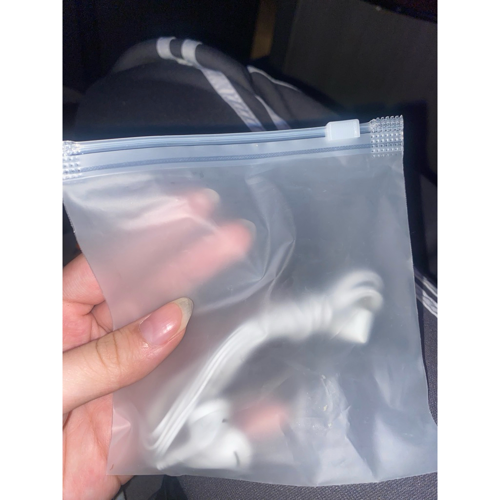WIRED HEADSET/EARPHONE NEW AUX JACK kabel bulet untuk mendengar musik