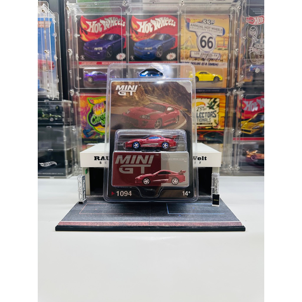Mini GT CHASE No 1094 Toyota Supra VeilSide Combat V-I Red Blister Packaging