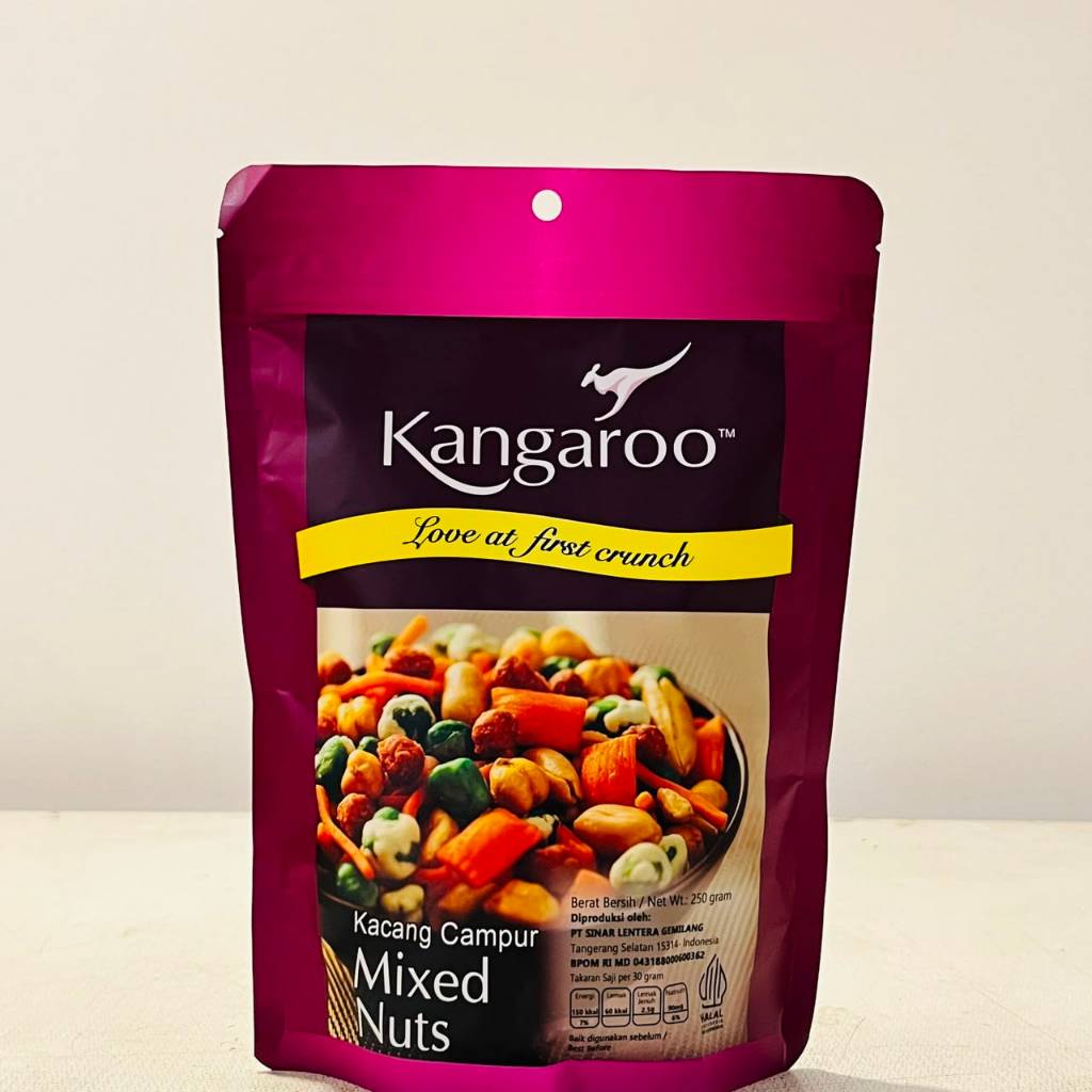 Kangaroo Mixed Nuts 120Gr - 250Gr