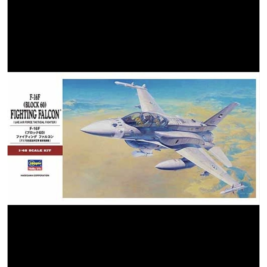 Model kit Hasegawa 1/48 F-16F (Block 60) Fighting Falcon