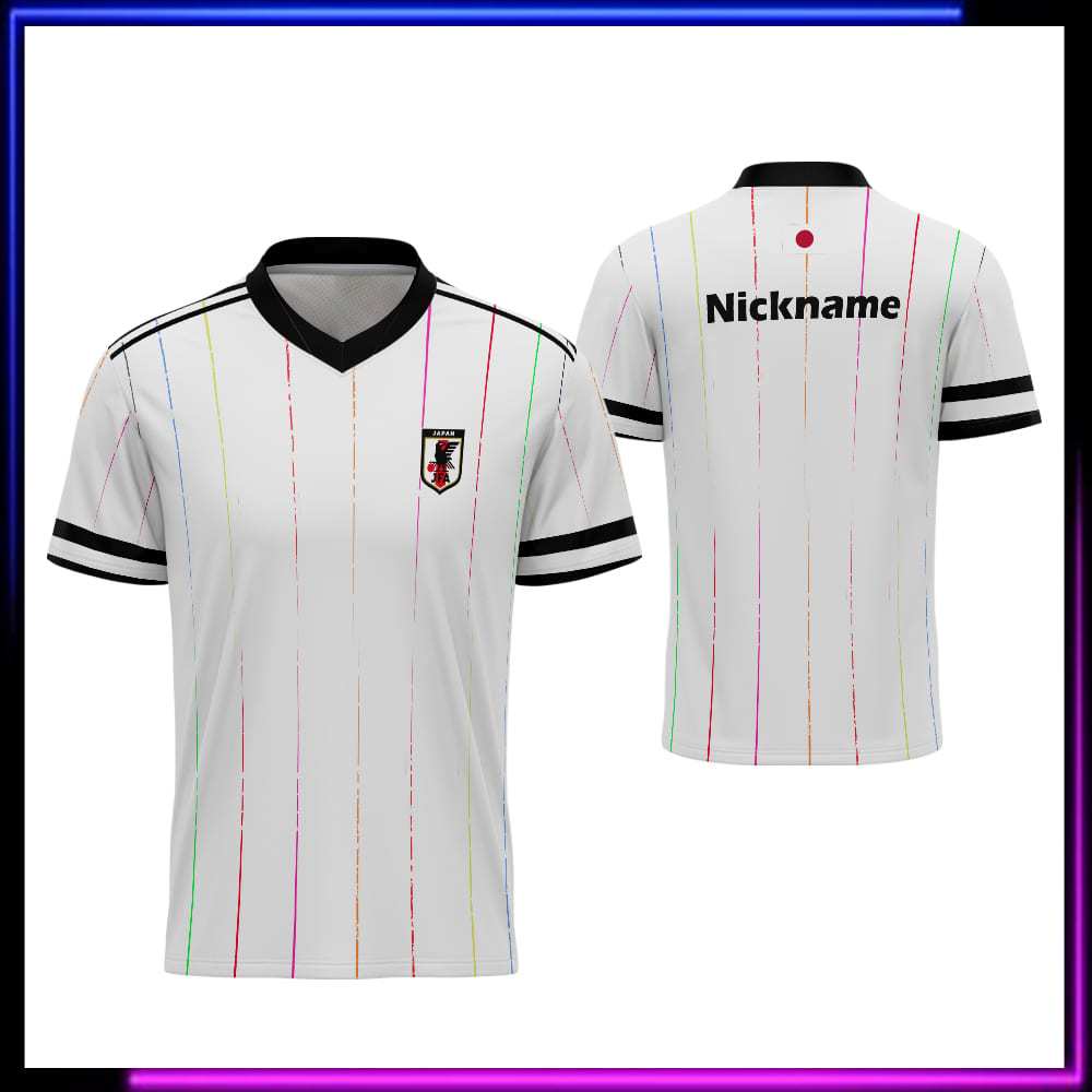 Jersey Jepang 2026 Away Terbaru - Jersey Bola Jepang - Baju Kaos Suporter Timnas Jepang Custom Nama