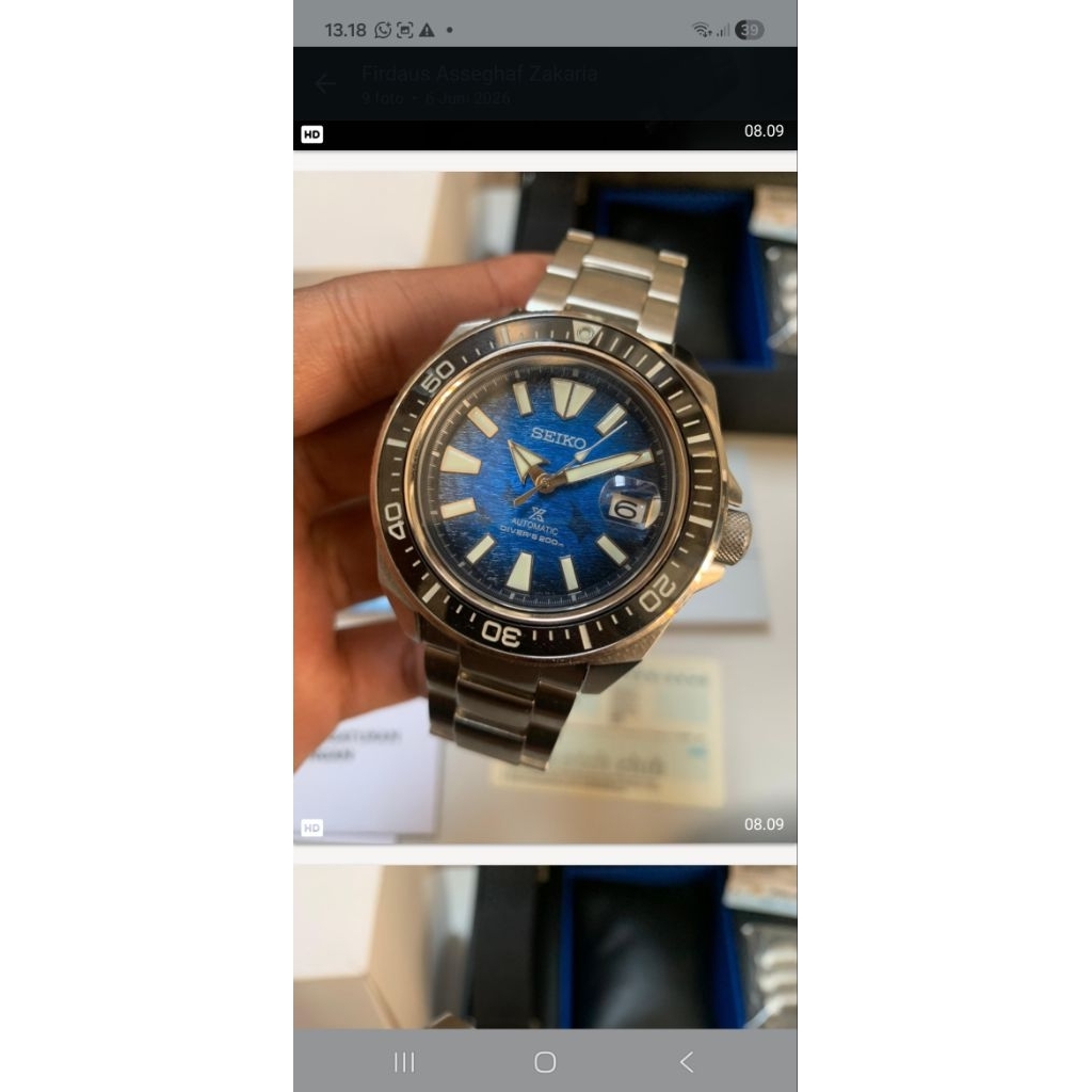 Seiko SRPE33K1 King Samurai