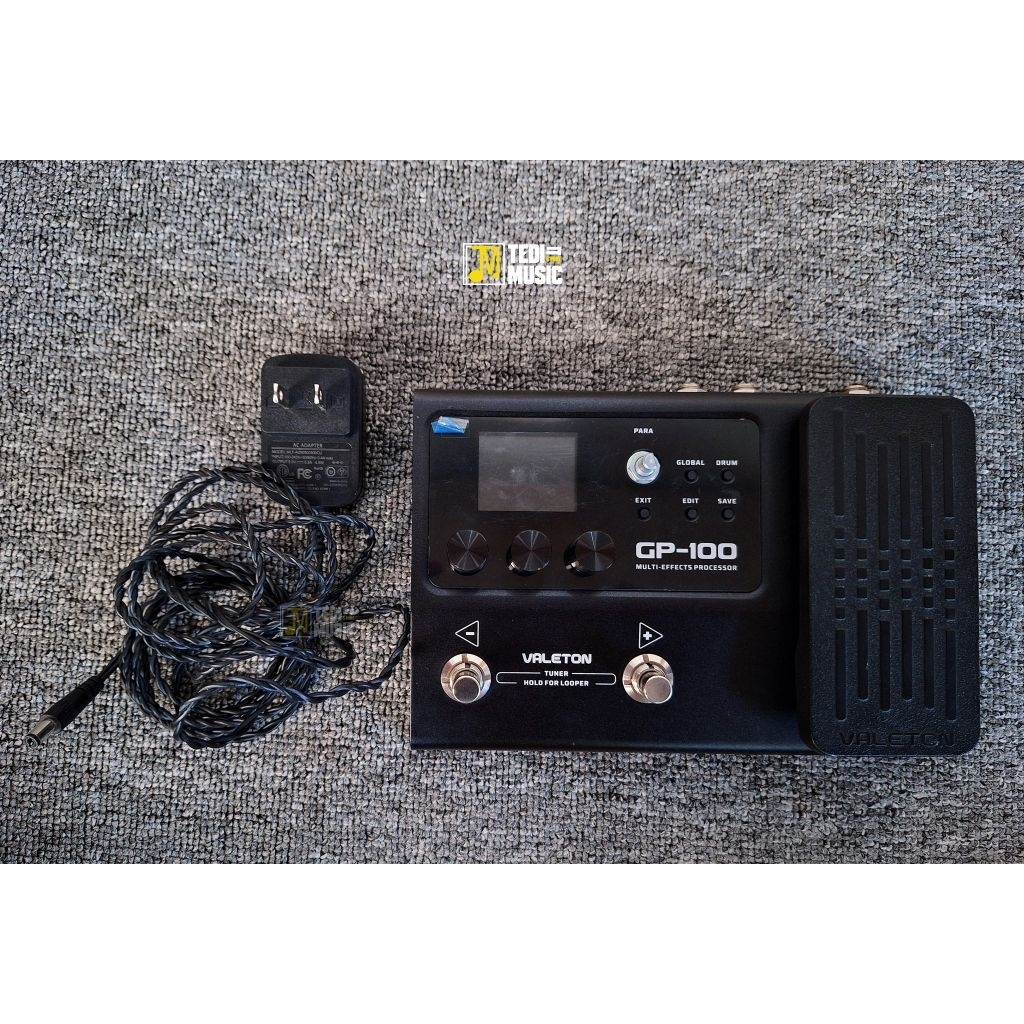 Valeton GP-100 - Efek gitar atau bass valeton gp100