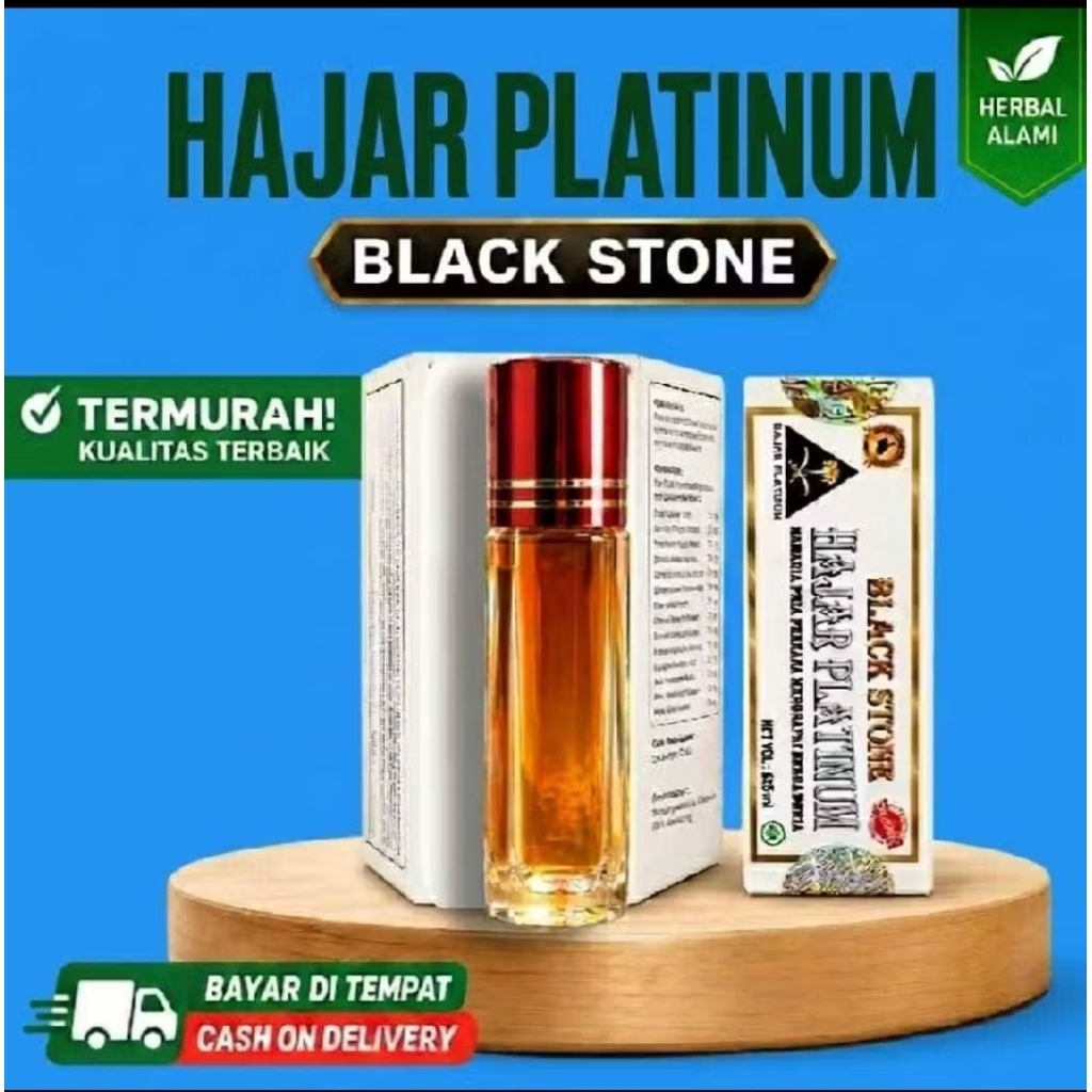 Hajar Platinum oles pria 100% original kuat tahan lama permanen