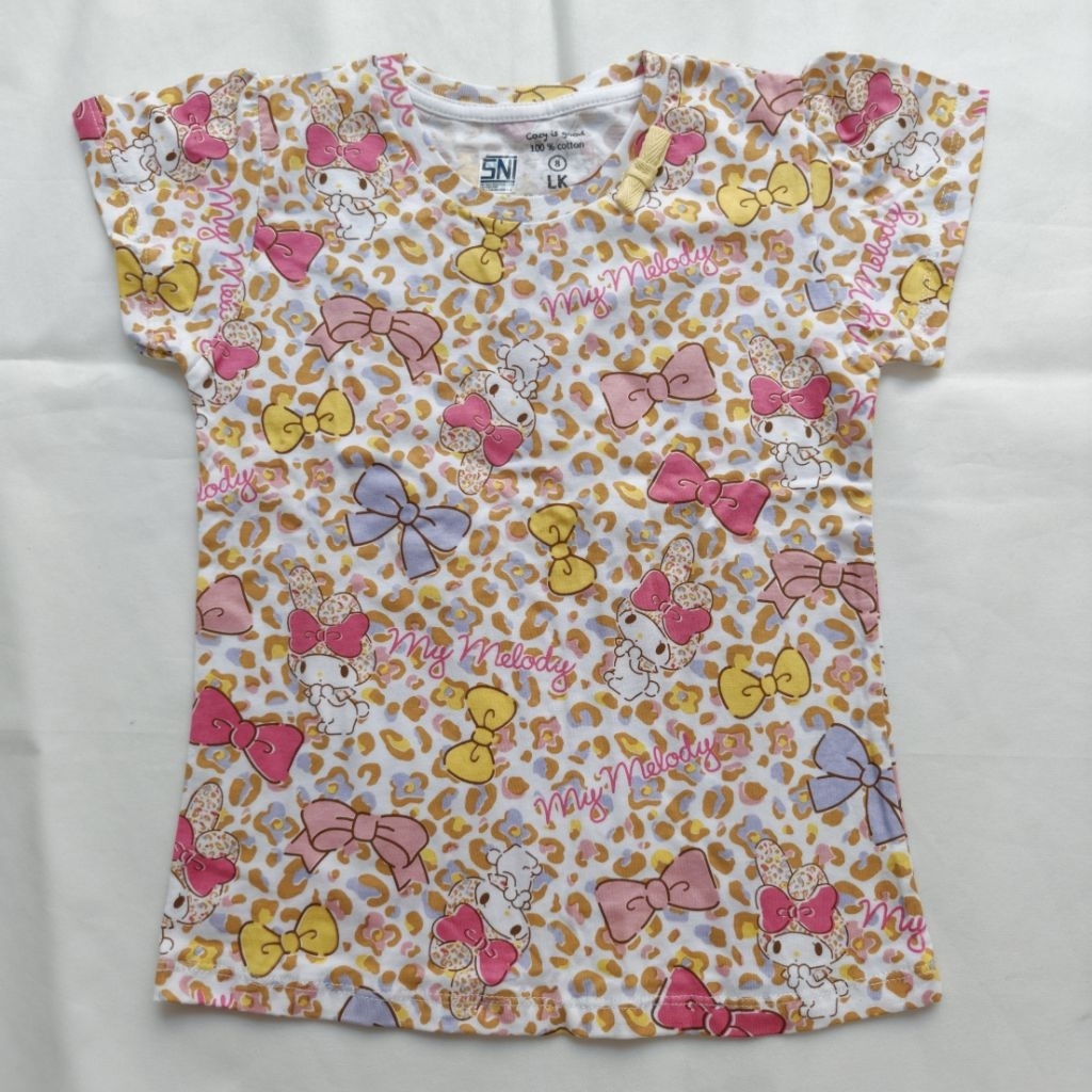 Kaos haloli melody sanrio