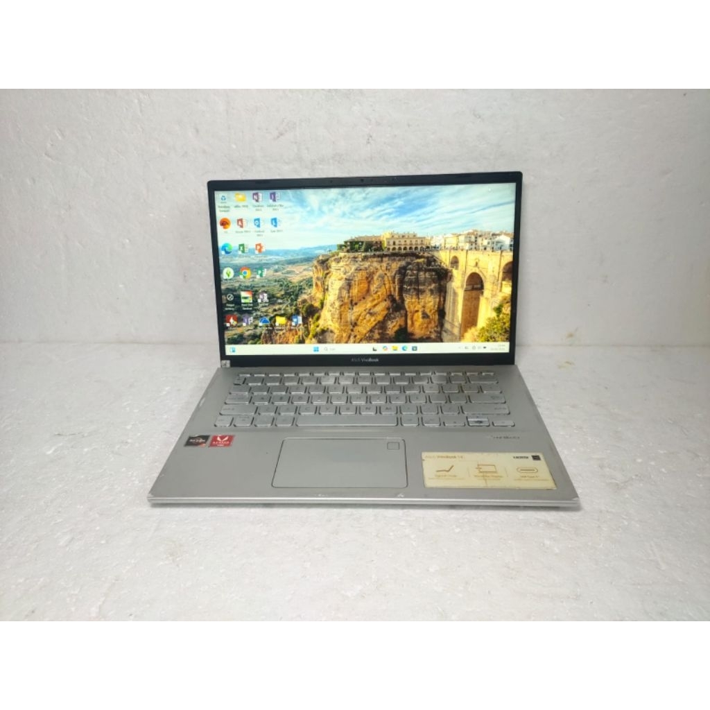 B818 Laptop Asus A412D/X412DA AMD Ryzen 7-3700U Ram 8GB ssd 512GB keyboard backlight layar fullhd