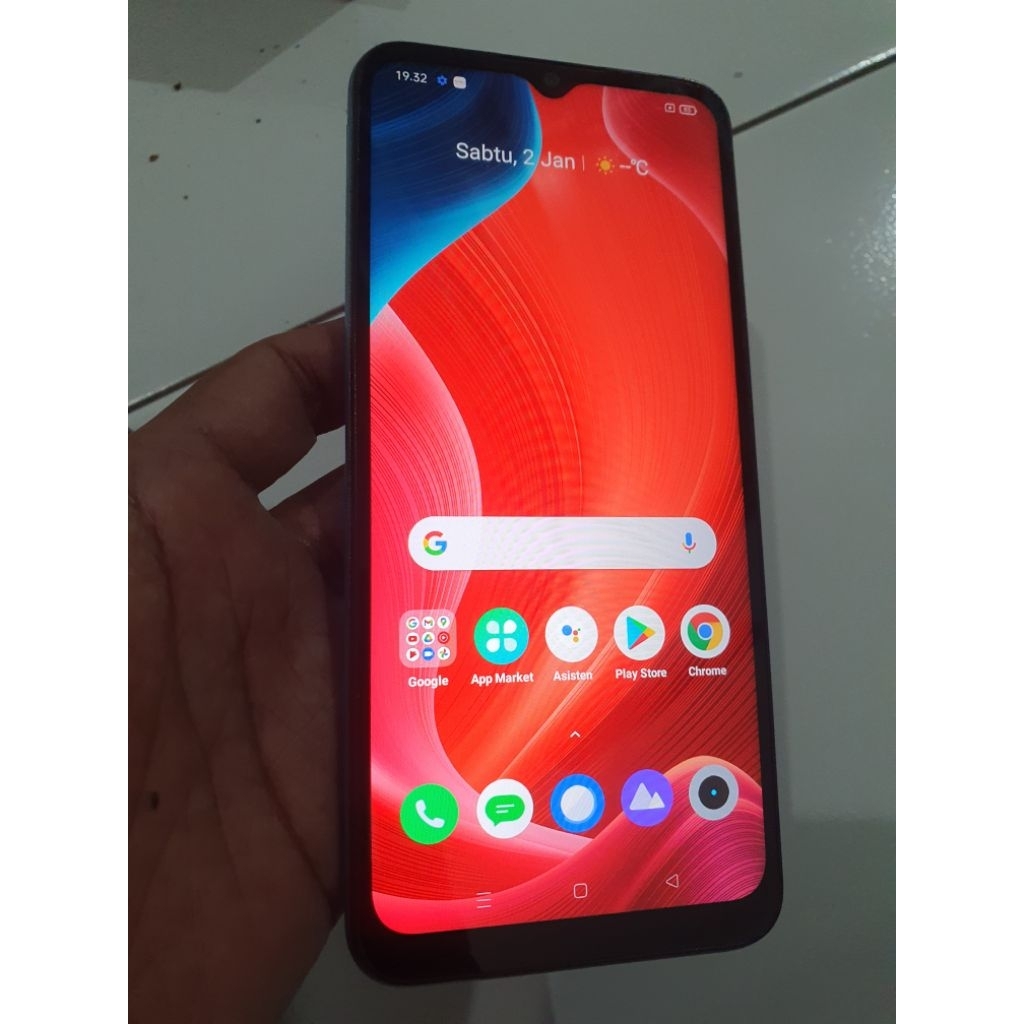 REALME C21 RAM 3/32 SECOND