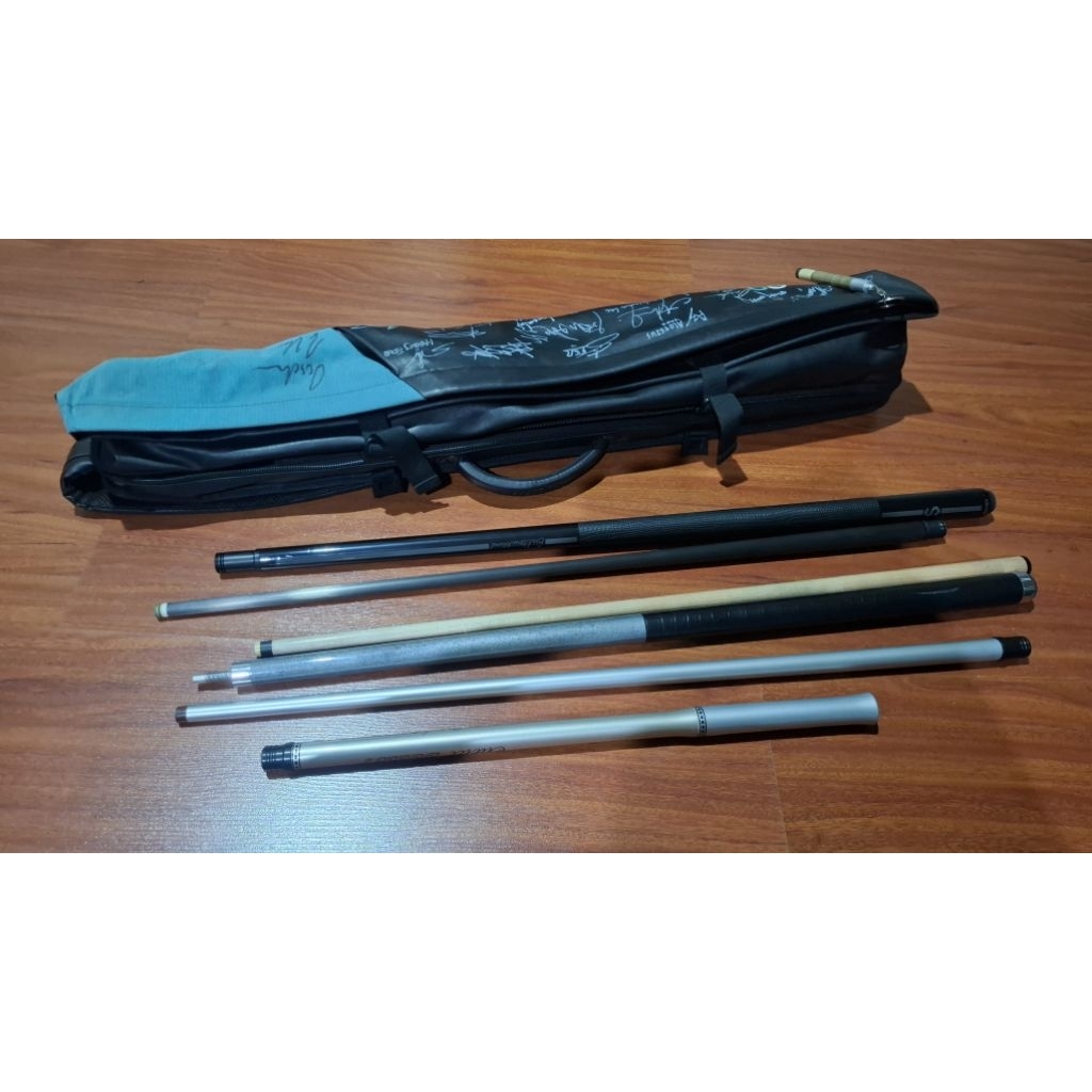 Stik Billiard Tas Predator Urbain 2x4, Jflower JF ES1F, Cuetec Bullet, Vevtor Break