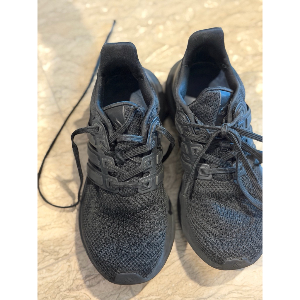 ADIDAS all black school shoes