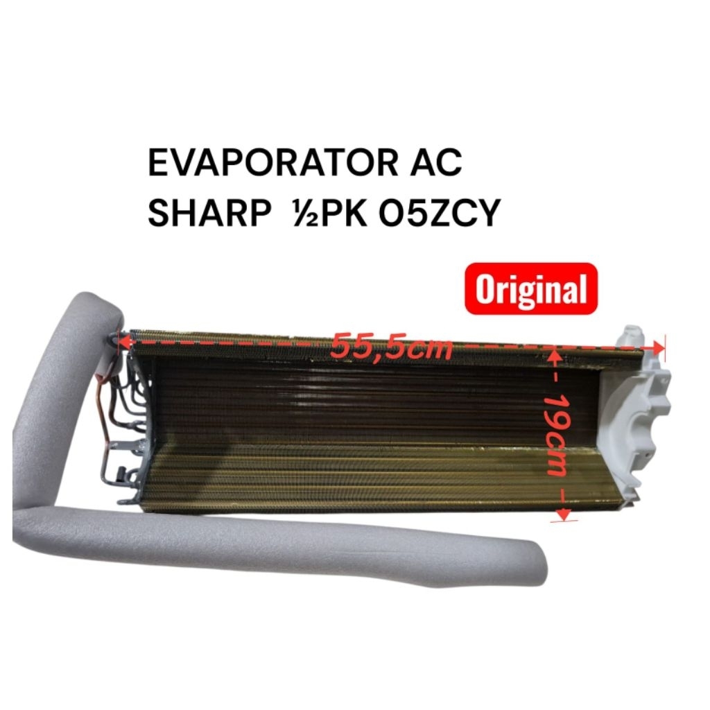 EVAPORATOR INDOOR AC SHARP ½PK 05ZCY ORIGINAL