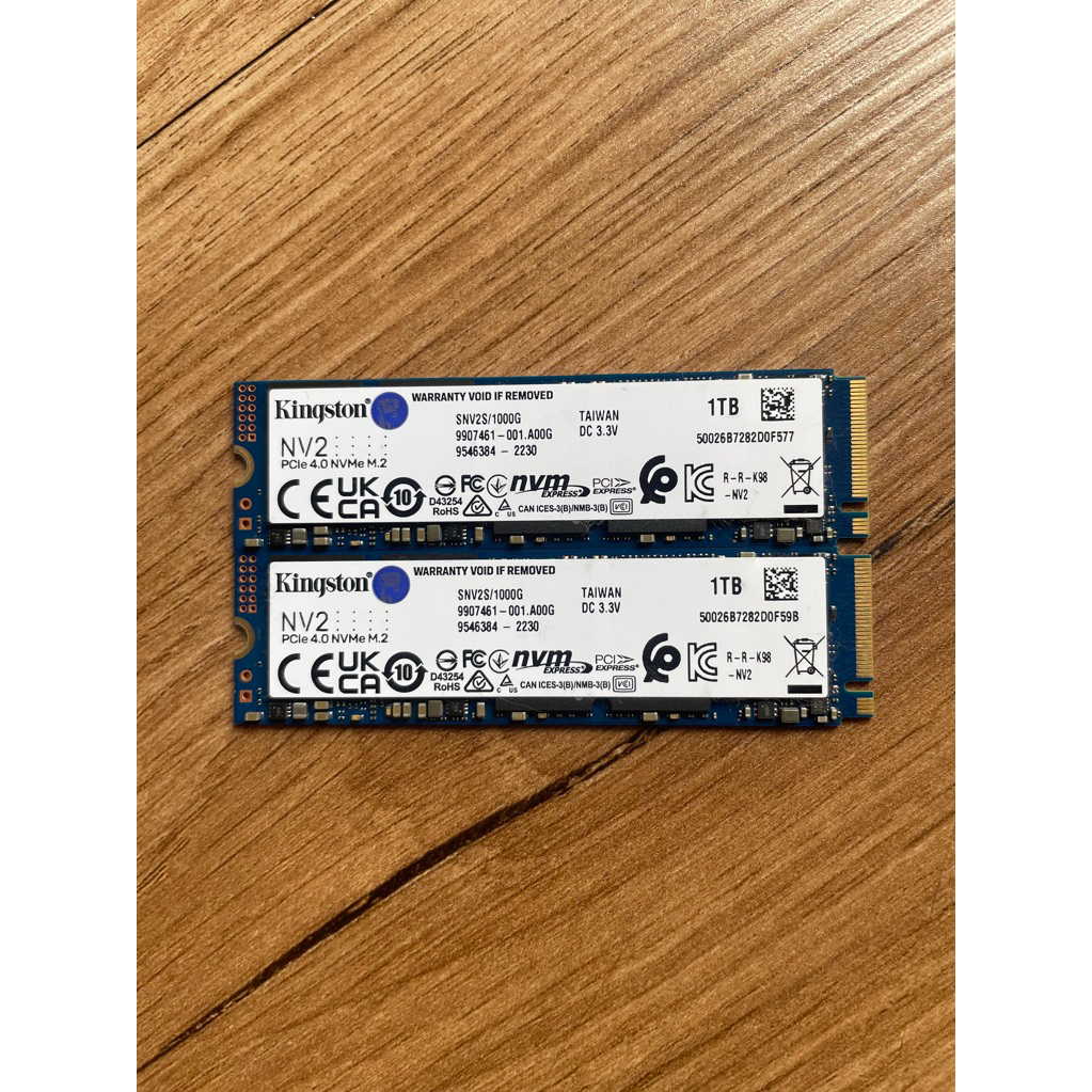 Kingston NV2 1TB NVMe PCIe 4.0 M.2 2280 SSD