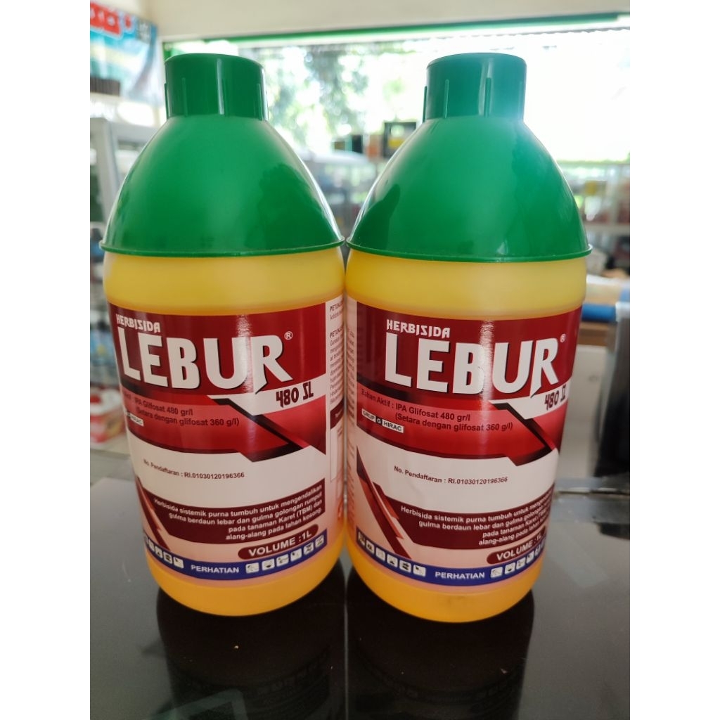 Herbisida Lebur 480 SL kemasan 1 Liter Pembasmi Rumput