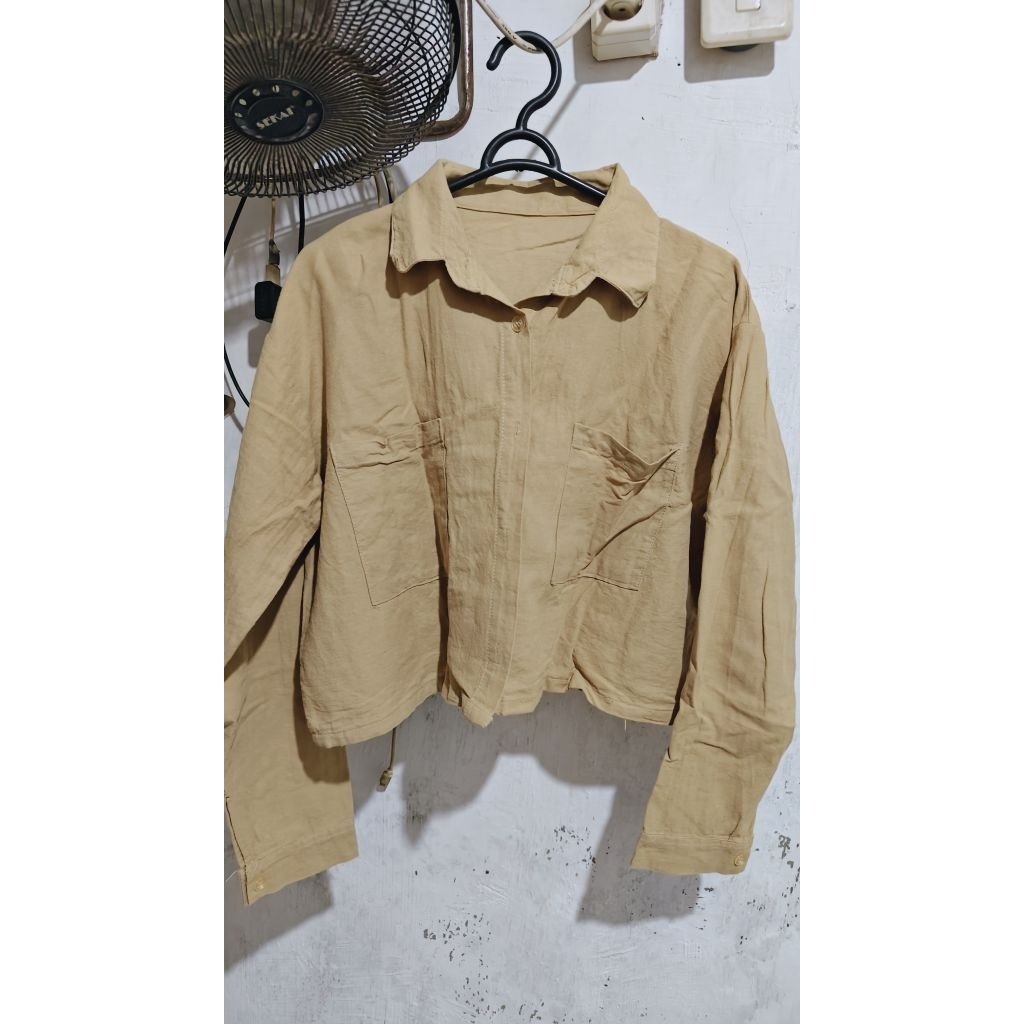 preloved cardigan crop