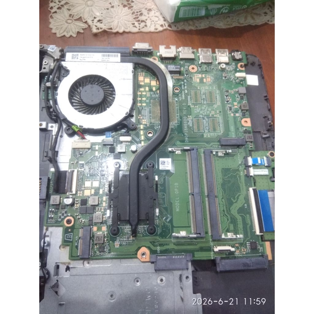 Motherboard HP 240 core i3 6006 (gen 6)