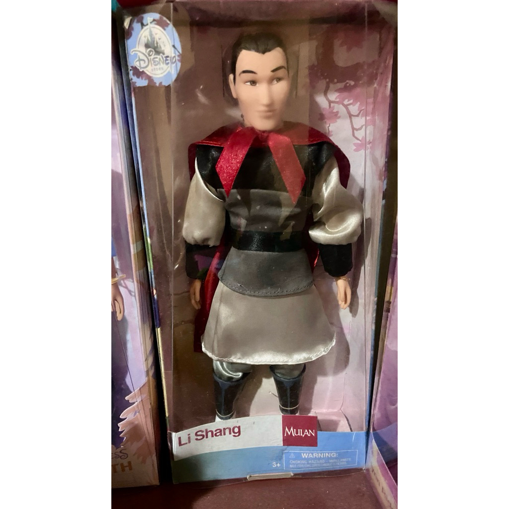 Boneka Disney Prince Li Sang Mulan Ken Barbie