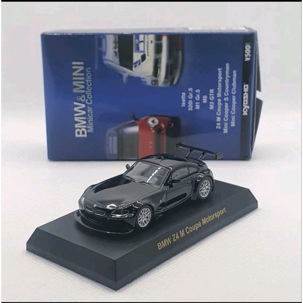 Kyosho Minicar 64 BMW Z4 M3 Coupe Motorsport
