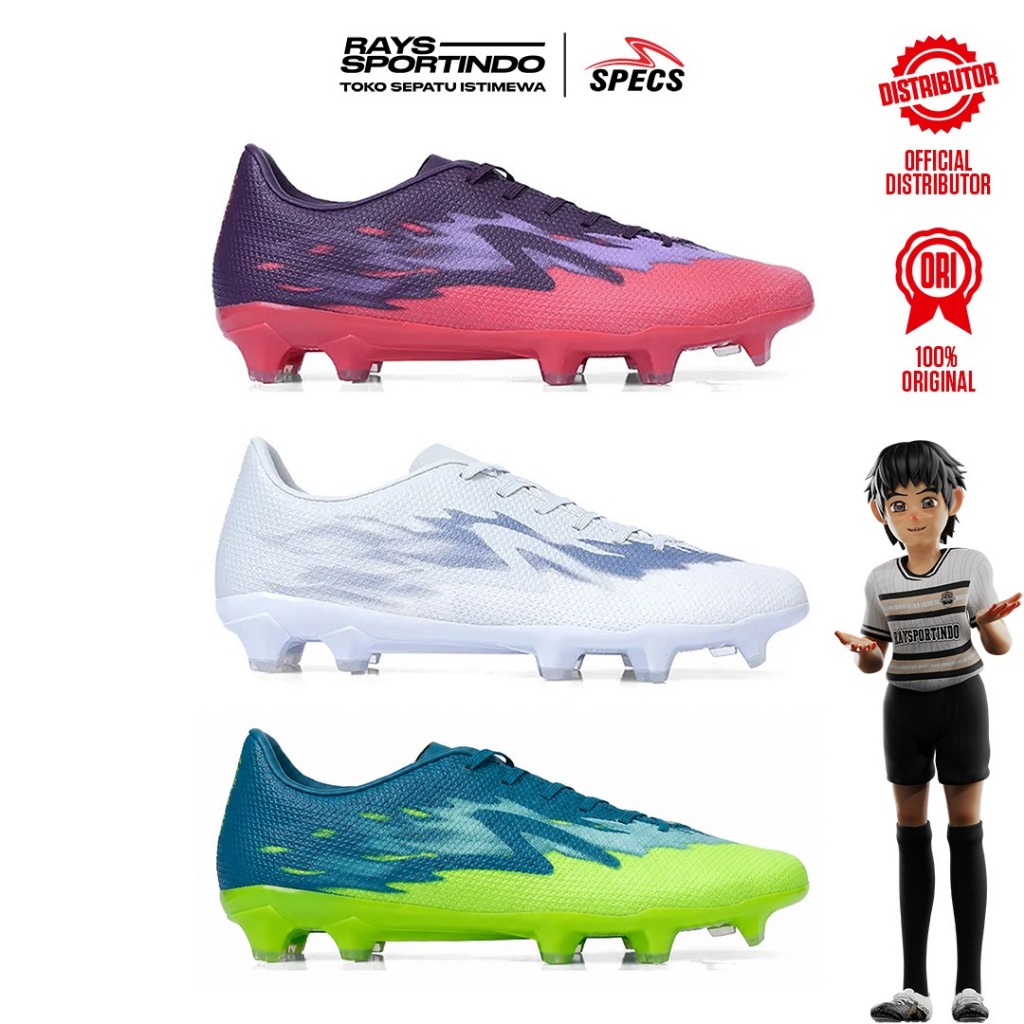 SEPATU BOLA SPECS ACCELERATOR ALPHA FURY PRO FG