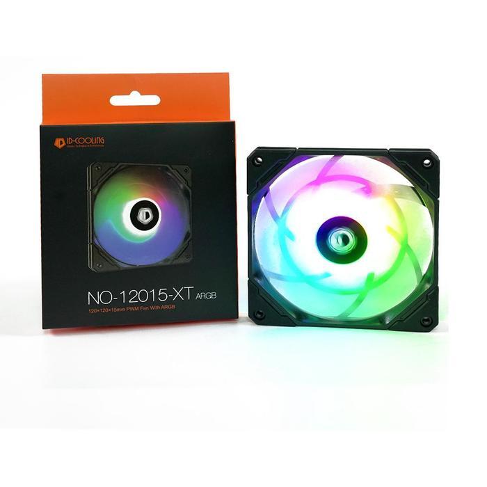 ID-COOLING NO-12015-XT ARGB 120mm SLIM PWM Fan Case - NO-12015-XT-ARGB-BLACK