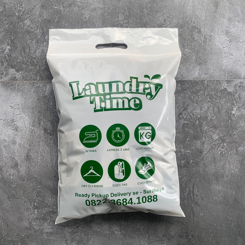 plastik klip pound custom ziplock sablon packing baju