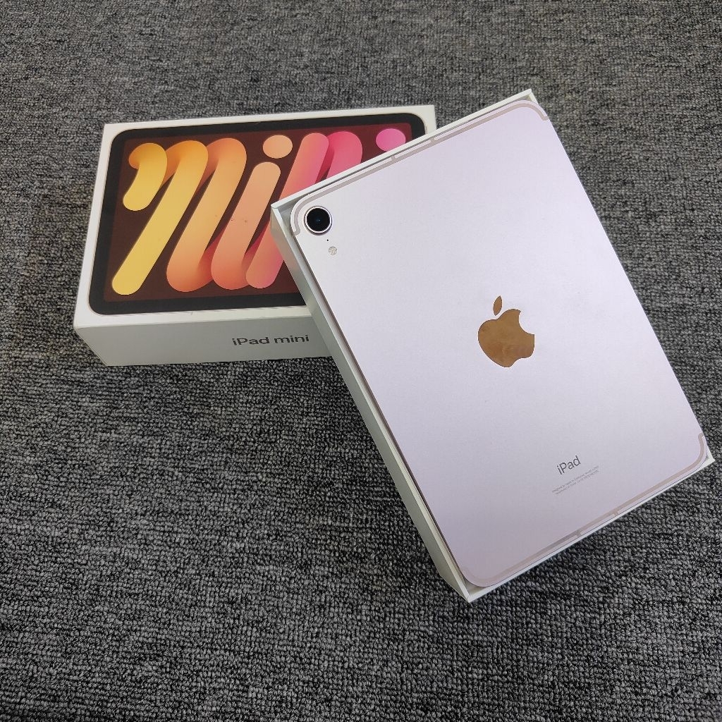 ipad mini 6 256GB Wifi& Cellular  EX iBOX(minus garis  sehelai tapi bukan retak,semua Fungsional Nor