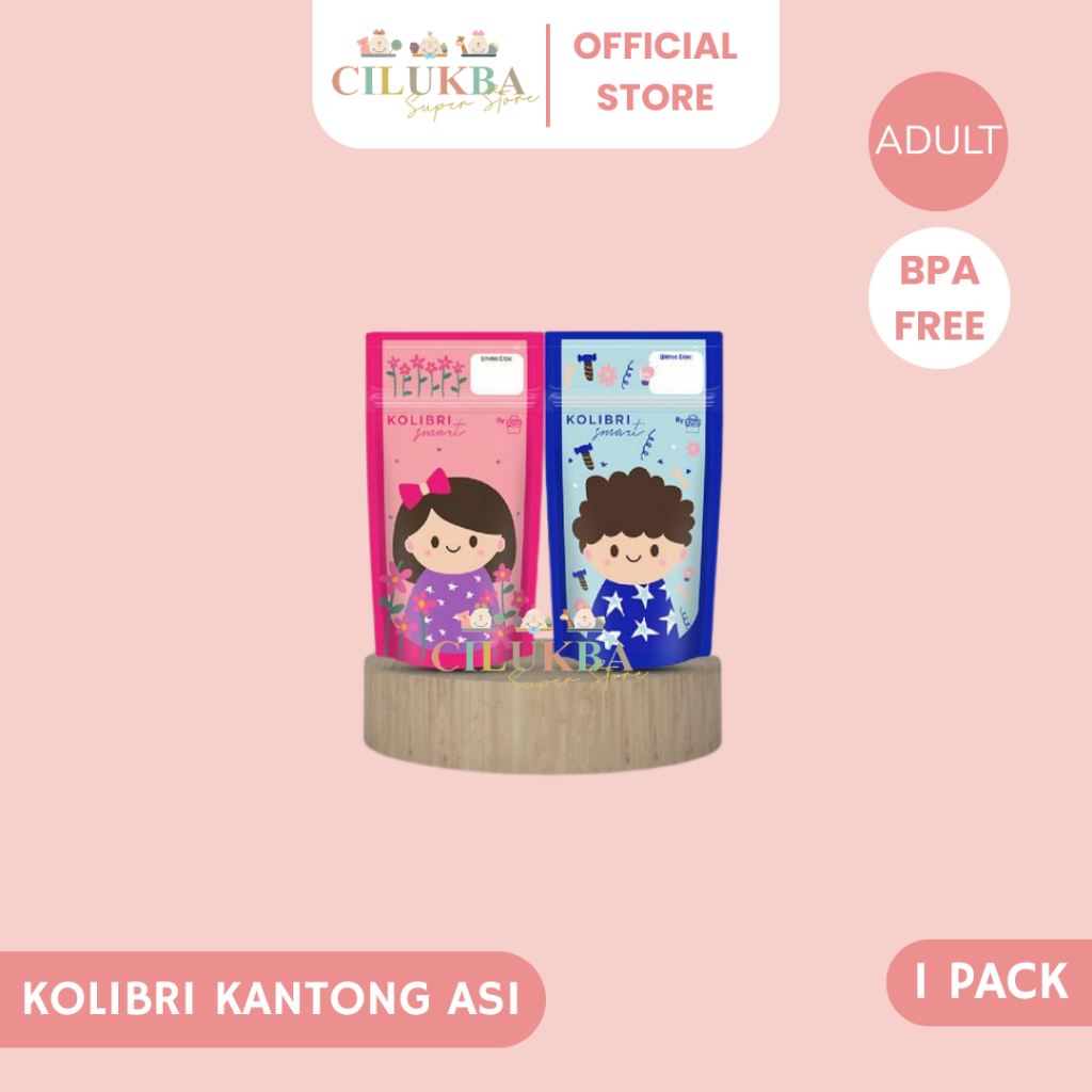 KOLIBRI KANTONG ASI | KANTONG ASI | TEMPAT MEYIMPAN ASI | PLASTIK ASI | PLASTIK PENYIMPANAN