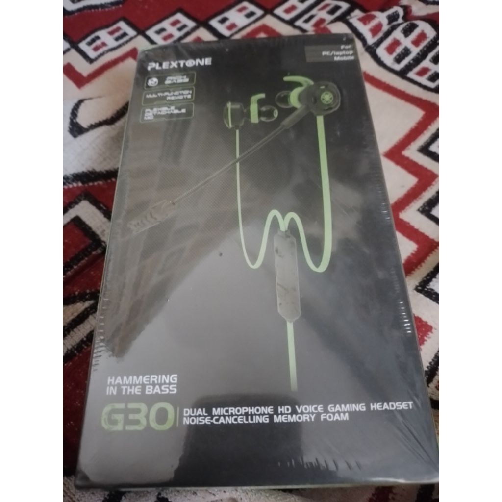 PLEXTONE G30 Headset Gaming Colour Black