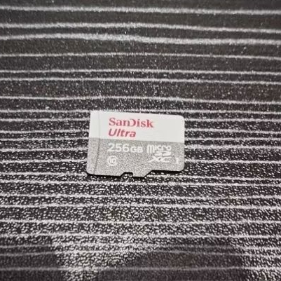 Memory memori card mmc sd card sdcard sandisk ultra 256 gb Ori original bekas nintendo switch