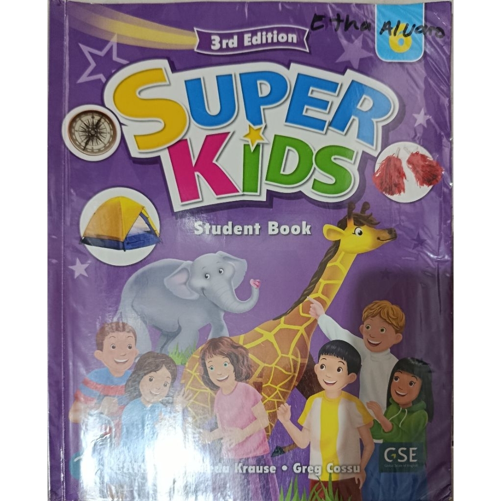 SUPER KIDS STUDENT BOOK LV 6 SECOND BEKAS