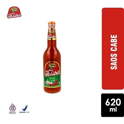 Dua Belibis Saus Cabe Botol Kaca 620ml