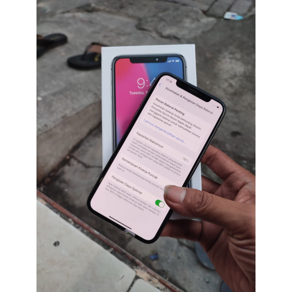iPhone x 256GB ibox