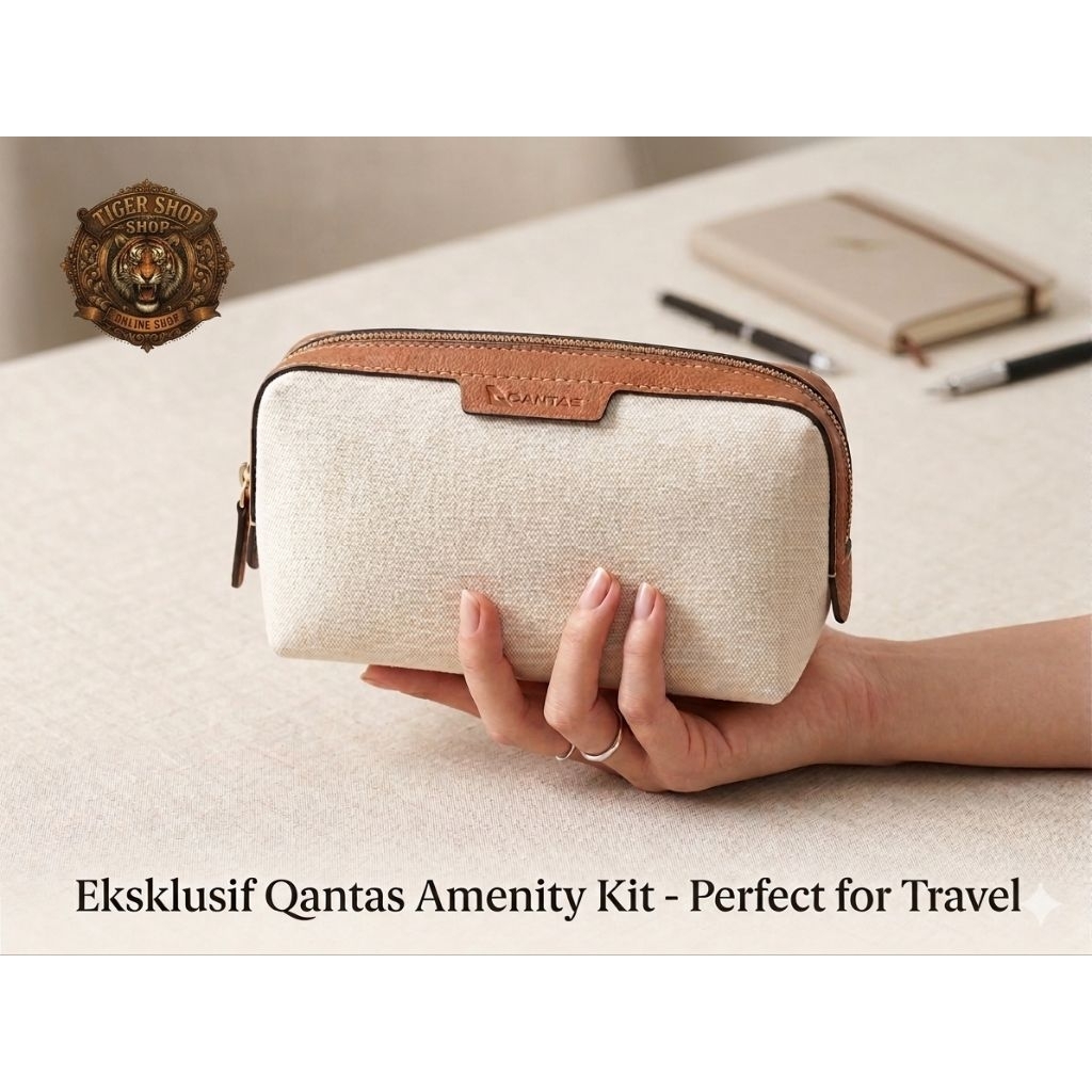 Original Qantas Airways Amenity Kit - Limited Edition R.M. Williams Collaboration