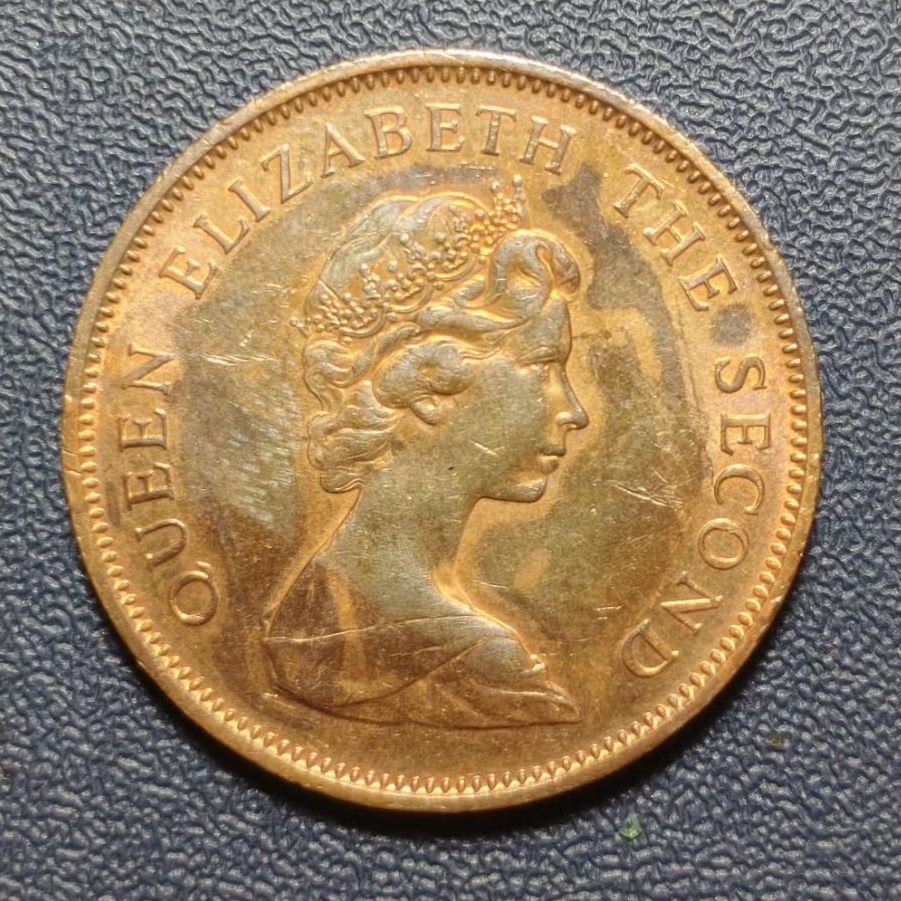 Koleksi Koin Asing Falkland Islanda 2 Pence