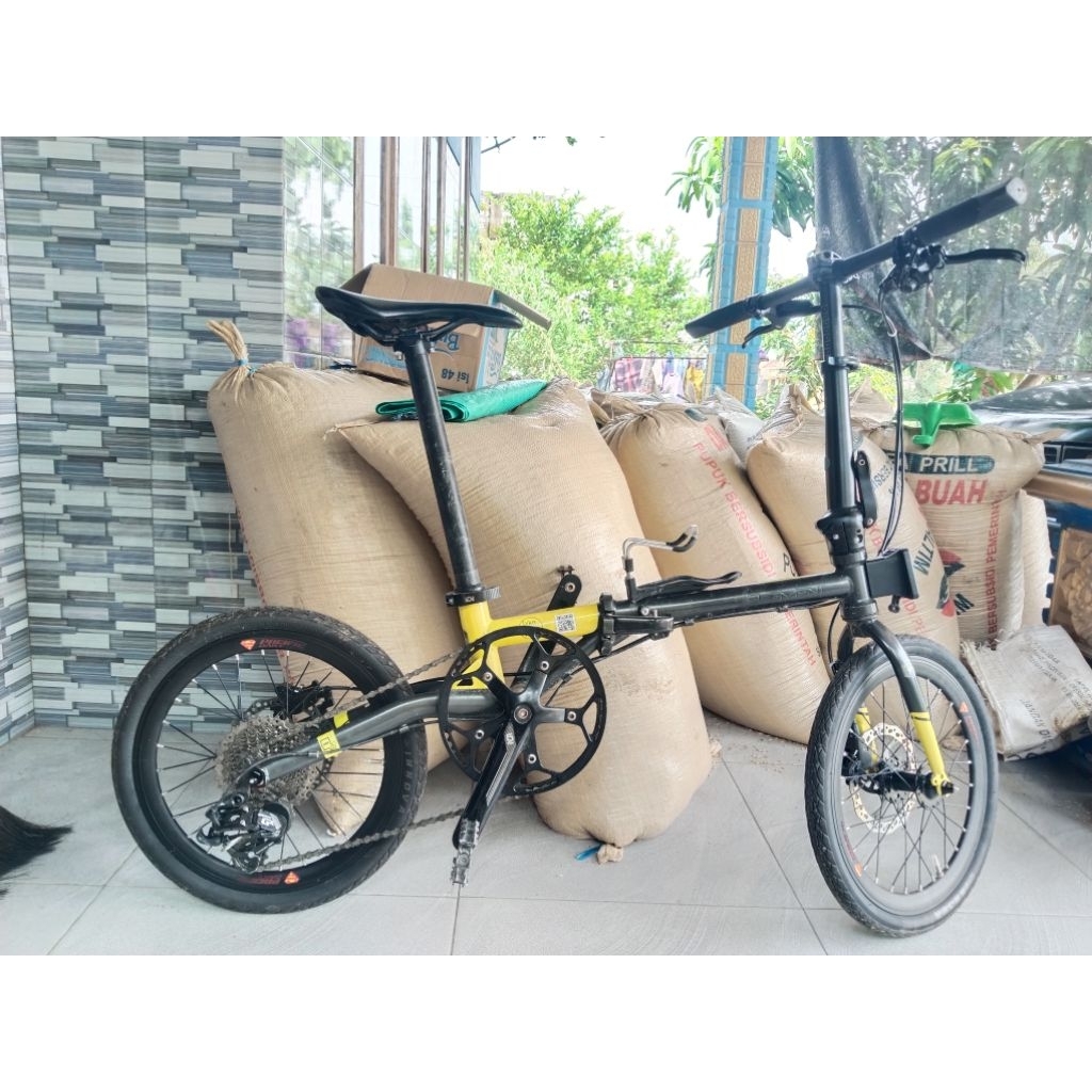 sepeda lipat seli element troy bike to work upgrade