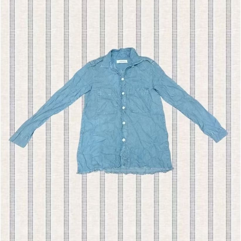 Kemeja Denim Zara Woman