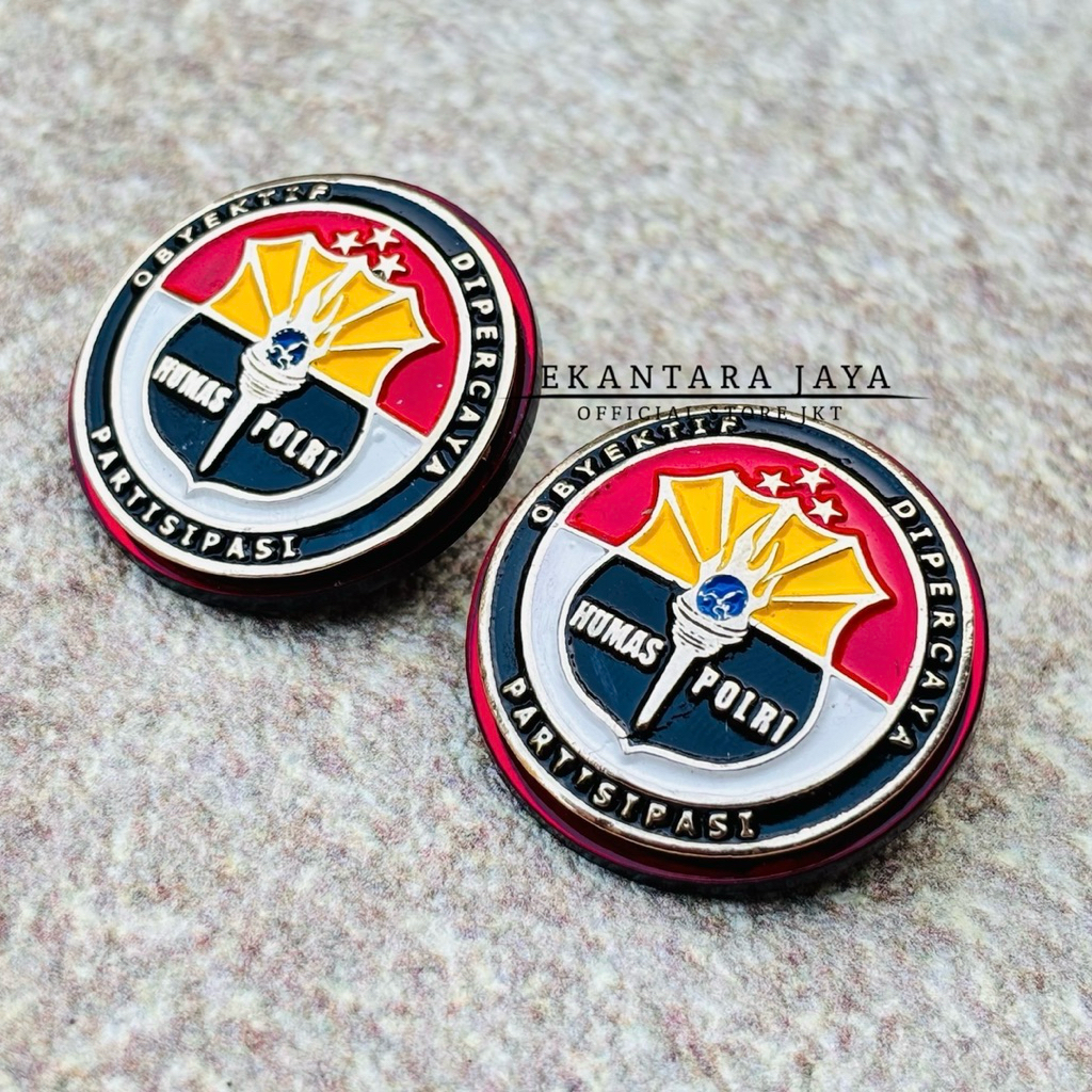 PIN HUMAS POLRI - PIN DIVISI HUMAS POLRI PREMIUM