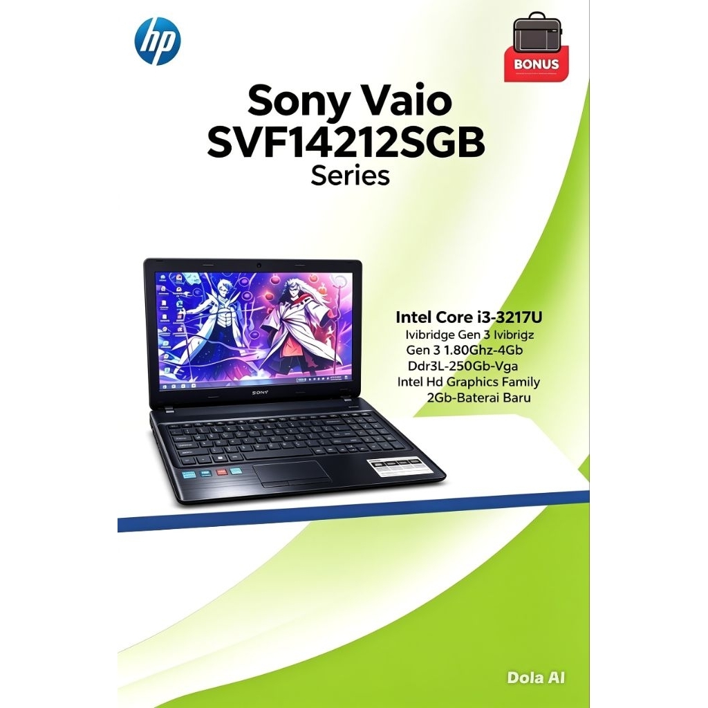 Sony Vaio SVF14212SGB Series Core i3-3217U Ivibridge