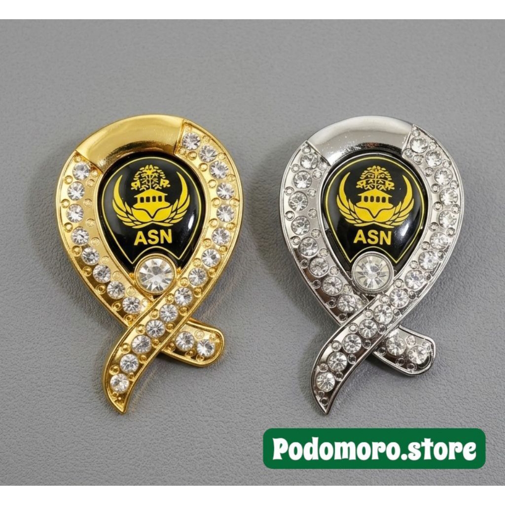 PIN BROS HIJAB PENITI LOGO ASN | LOGO KORPRI TERBARU