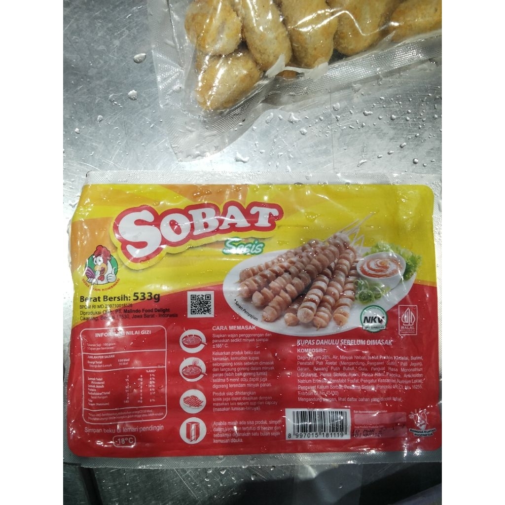 sosis ayam sobat