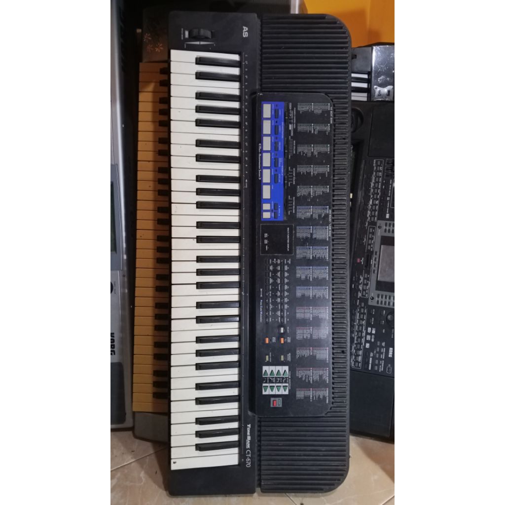 tuts keyboard Casio ct-670