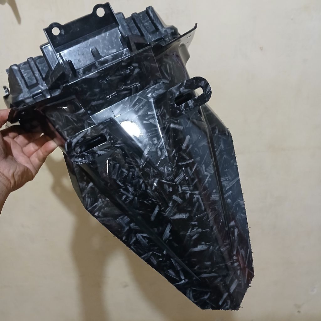 spakbor belakang nmax old carbon wtp forget/sayap belakang nmax lama carbon wtp forget