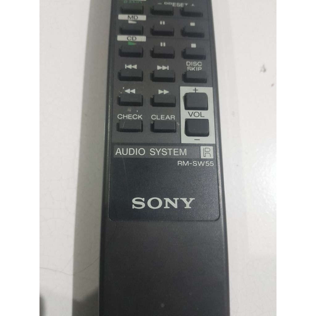 remote audio Sony RM-SW55