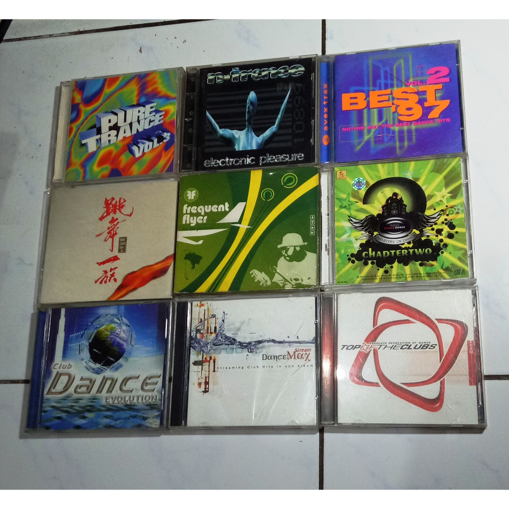 CD DANCE BARAT - PAKET 9 CD