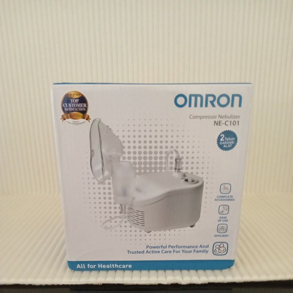 Omron Nebulizer Ne-C101/Nebu Omron/Omron Alat Uap/Omron Alat Nebulizer