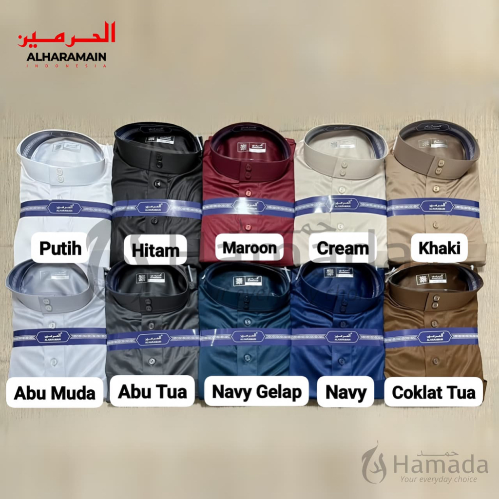 BISA COD JUBAH AL HARAMAIN POLYSTER IMPORT REMAJA DAN DEWASA Thobe Al haromain lebaran Jubah Pria Po