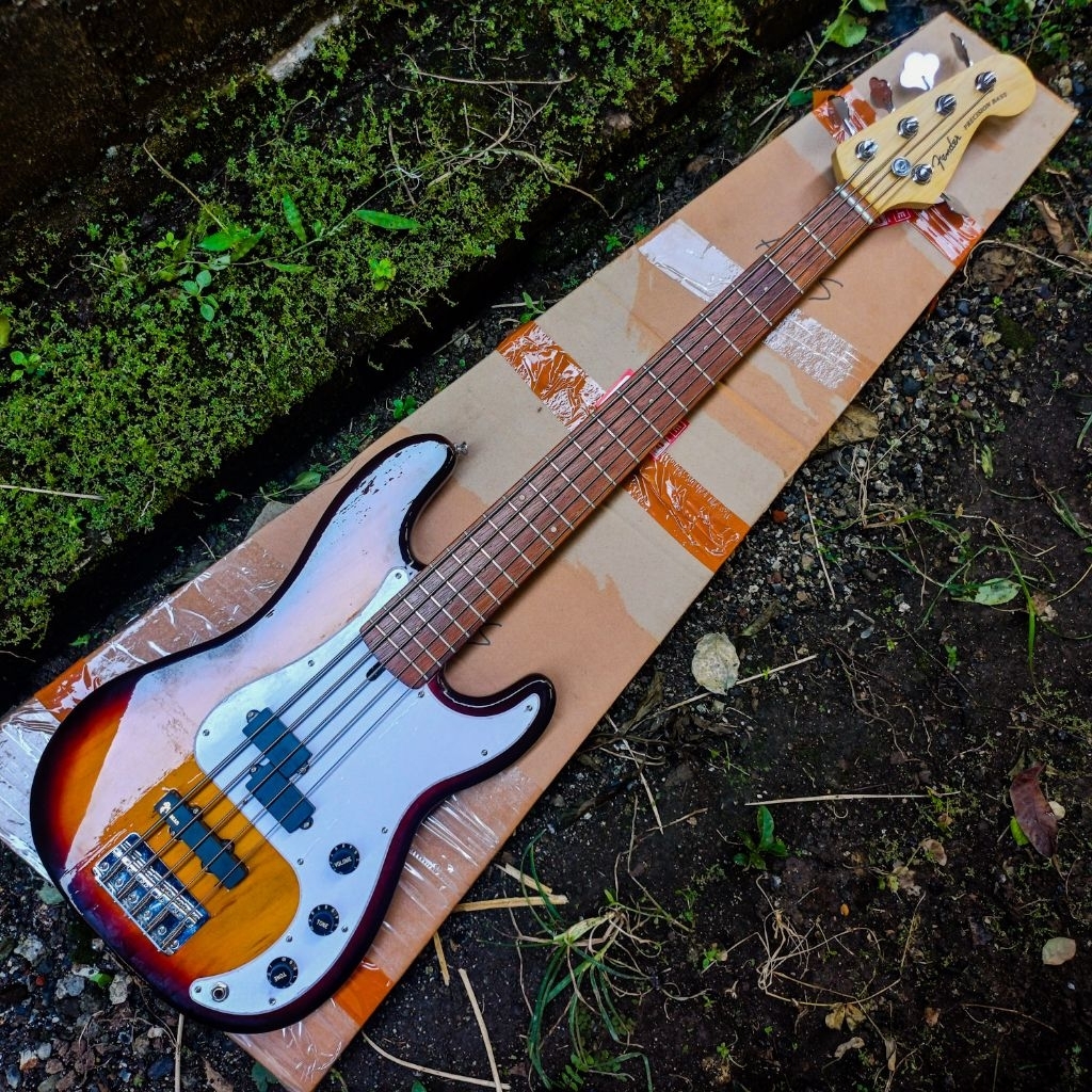 Bass Elektrik 5 String Fender Precision.. Bass Elektrik Fender Precision Senar 5